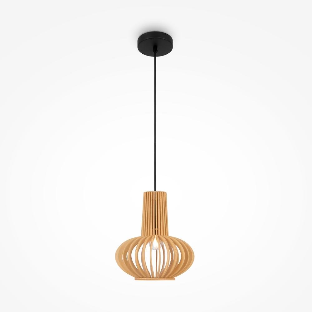 M MOD193PL-01W Závěsné svítidlo Roots E27 40W béžová kov skandinávský design - MAYTONI