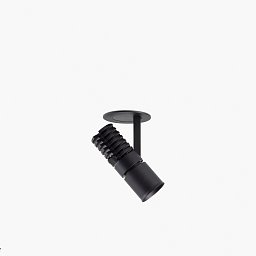 Obrázek pro produkt Svítidlo zápustné UNO 8W černé 37° 3000K CRI90 - FARO Architectural
