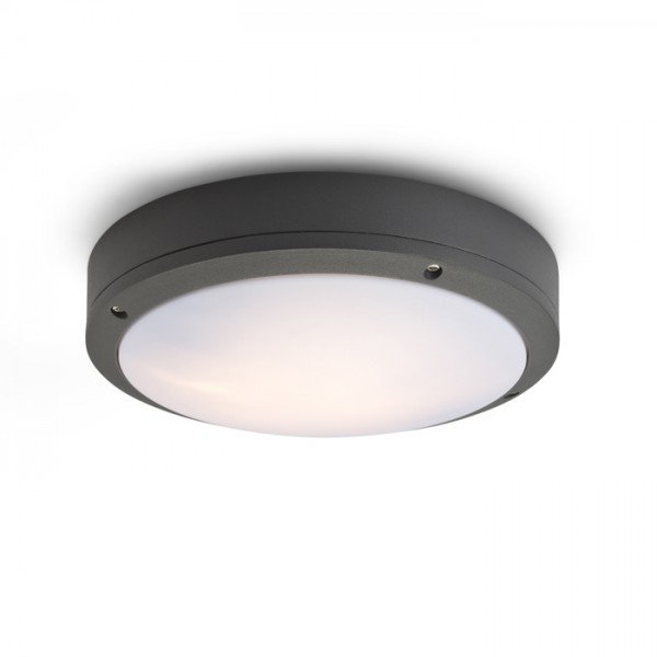 RED R10382 SONNY stropní antracitová 230V E27 2x18W IP54 - RED - DESIGN RENDL