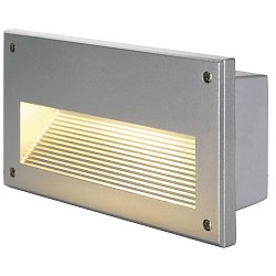 Obrázek pro produkt Venkovní svítidlo DOWNUNDER stříbrná 230V E14 40W IP44 - BIG WHITE (SLV)