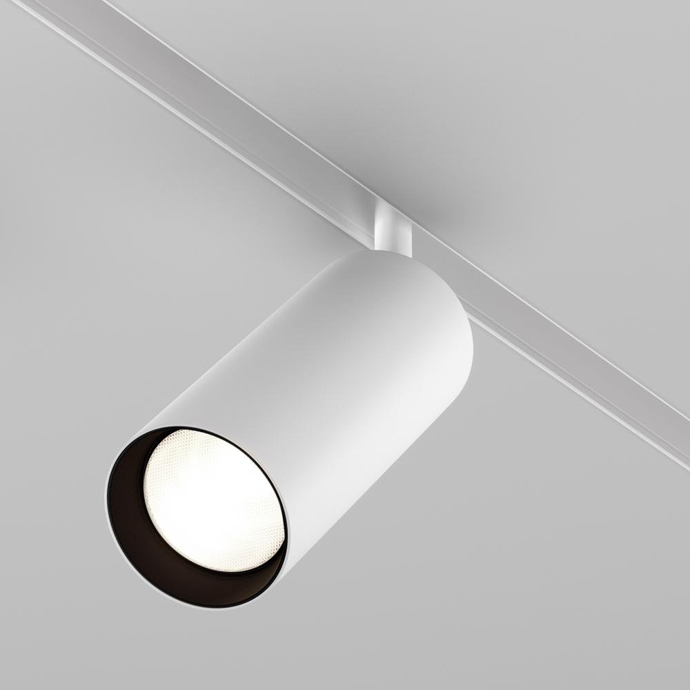 M TR032-2-20W4K-S-W Svítidlo pro kolejnicový systém Focus LED 4000K 20W studená bílá 1910lm bílý hliník Exility - MAYTONI