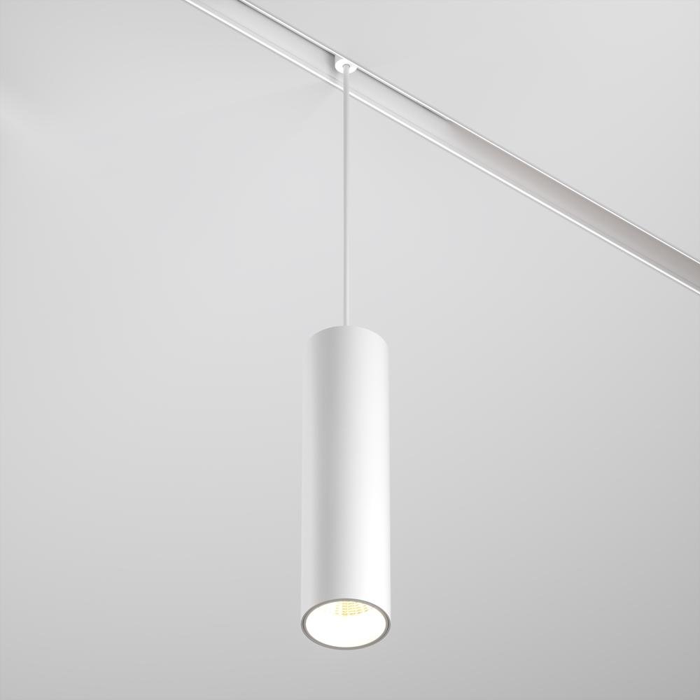 M TR041-4-12W3K-M-DS-W Závěsné svítidlo pro kolejnicový systém Focus LED 12W nastavitelná bílá 890lm bílý hliník stmívatelné Bluetooth Exility - MAYTONI