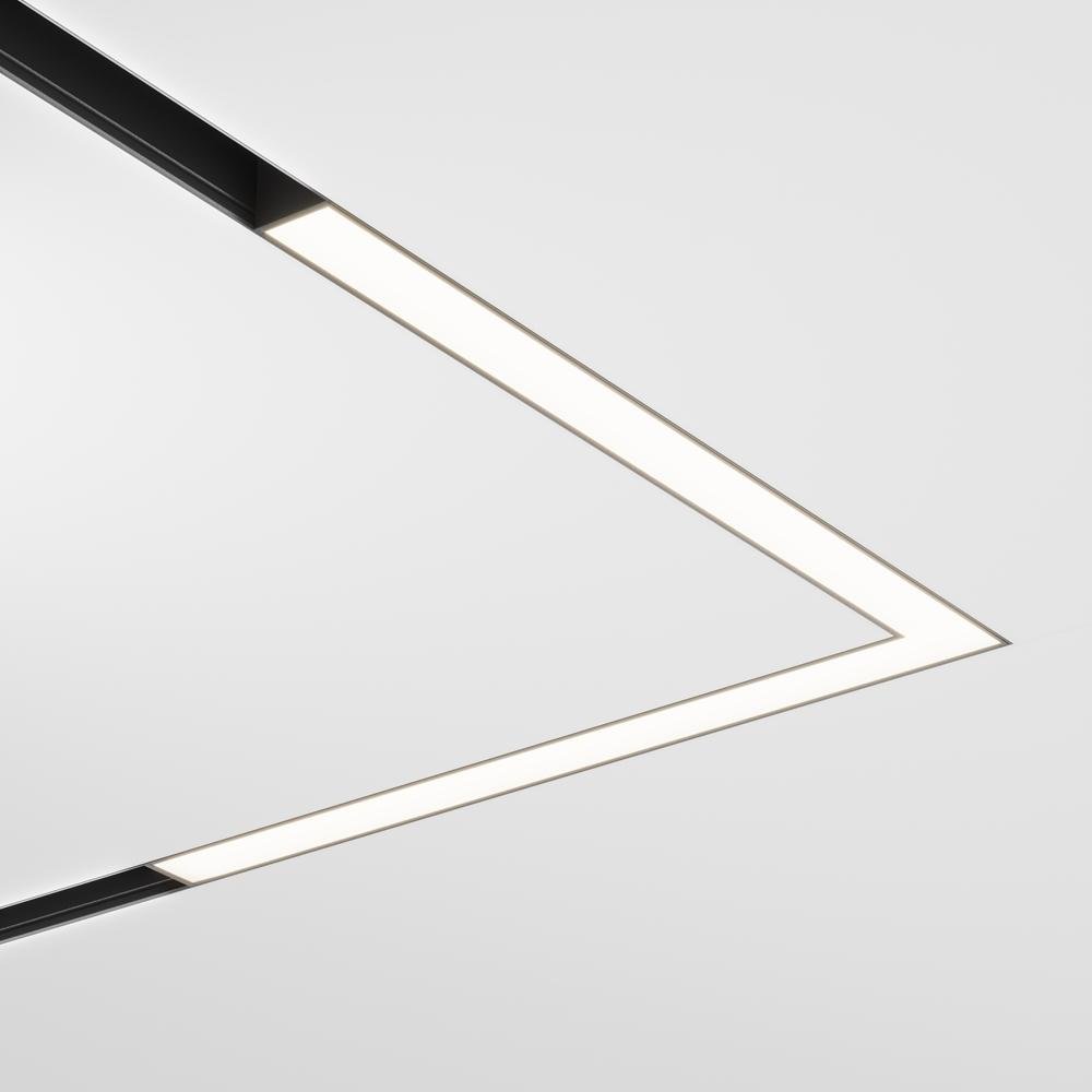 M TR042-4-24W3K-WW-DS-1 Svítidlo pro kolejnicový systém Basis 24W nastavitelná bílá 1280lm černý hliník stmívatelné Bluetooth Exility - MAYTONI