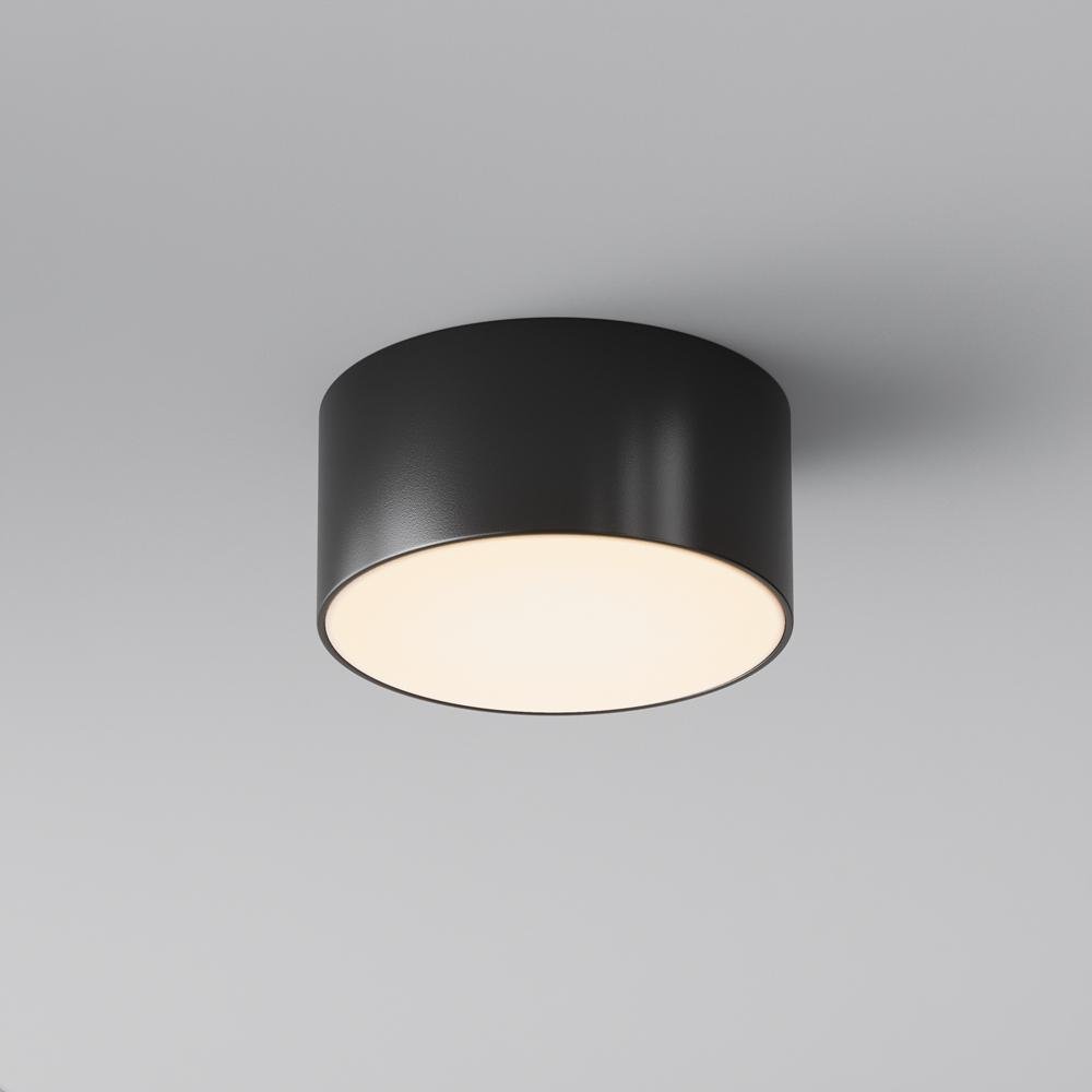 M O430CL-L15B3K Stropní svítidlo Zon IP65 3000K 15W černý hliník teplá bílá - MAYTONI
