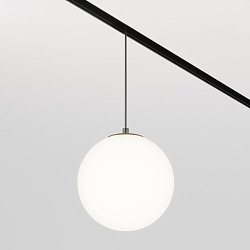 Obrázek pro produkt Závěsné svítidlo Luna do lišty 5W nastavitelná bílá 330lm černé sklo stmívatelné Bluetooth Exility - MAYTONI