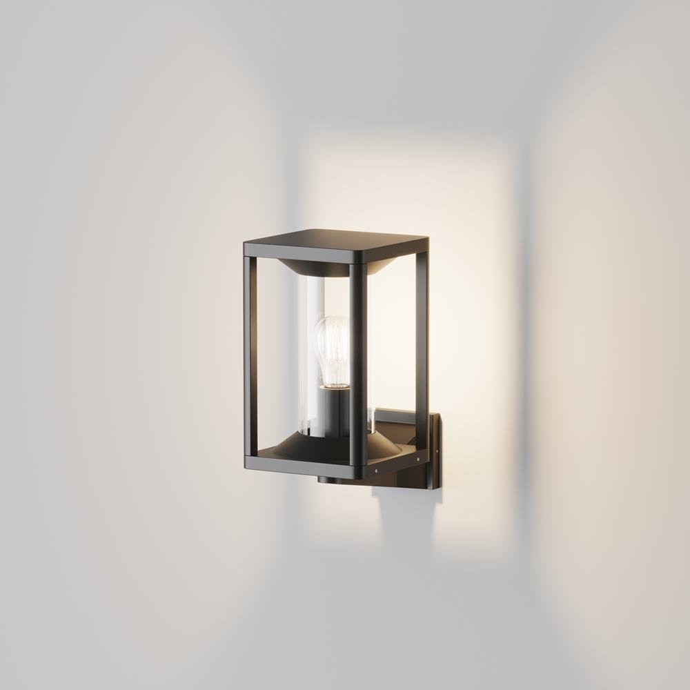 M O452WL-01GF Nástěnné svítidlo Cell E27 15W černý hliník IP65 - MAYTONI