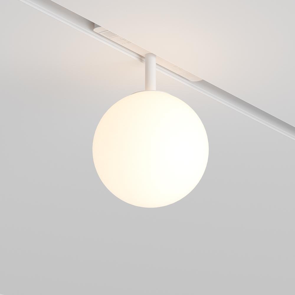 M TR038-2-5W3K-W-1 Svítidlo pro kolejnicový systém Luna 3000K 5W teplá bílá bílá sklo 330lm Exility - MAYTONI