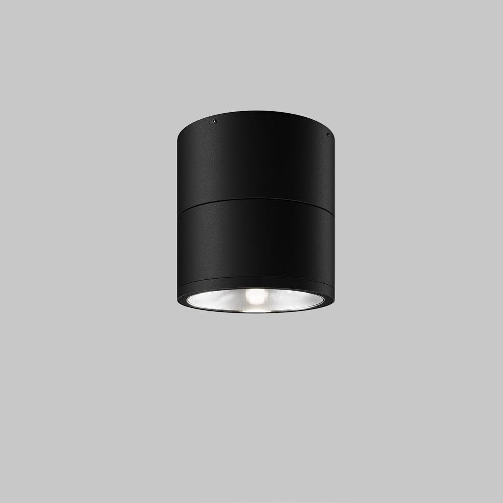 M O310CL-L12GF3K Stropní svítidlo Spin 3000K 12W teplá bílá 1050lm černý kov/sklo IP54 - MAYTONI