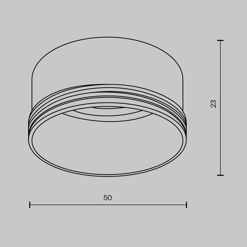 M RINGM-12-W Dekorativer Ring für Focus LED 12W RingM-12-W - MAYTONI (obrázek 3)