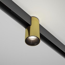 Obrázek pro produkt Svítidlo pro kolejnicový systém Alfa 3000/6000K 7W nastavitelná bílá mosaz hliník Bluetooth stmívatelné Exility - MAYTONI
