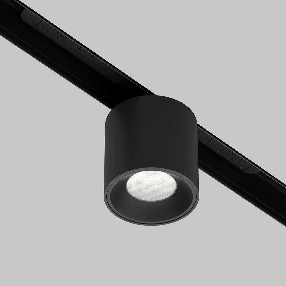 M TR132-4-7W-DS-B Svítidlo pro kolejnicový systém Alfa S 7W nastavitelná bílá 360lm černý hliník Bluetooth stmívatelné Exility - MAYTONI