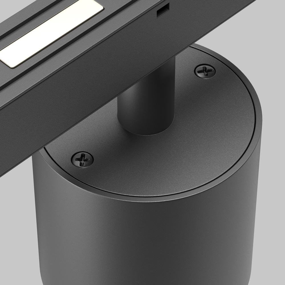 M TR132-4-7W-DS-B Svítidlo pro kolejnicový systém Alfa S 7W nastavitelná bílá 360lm černý hliník Bluetooth stmívatelné Exility - MAYTONI (obrázek 3)