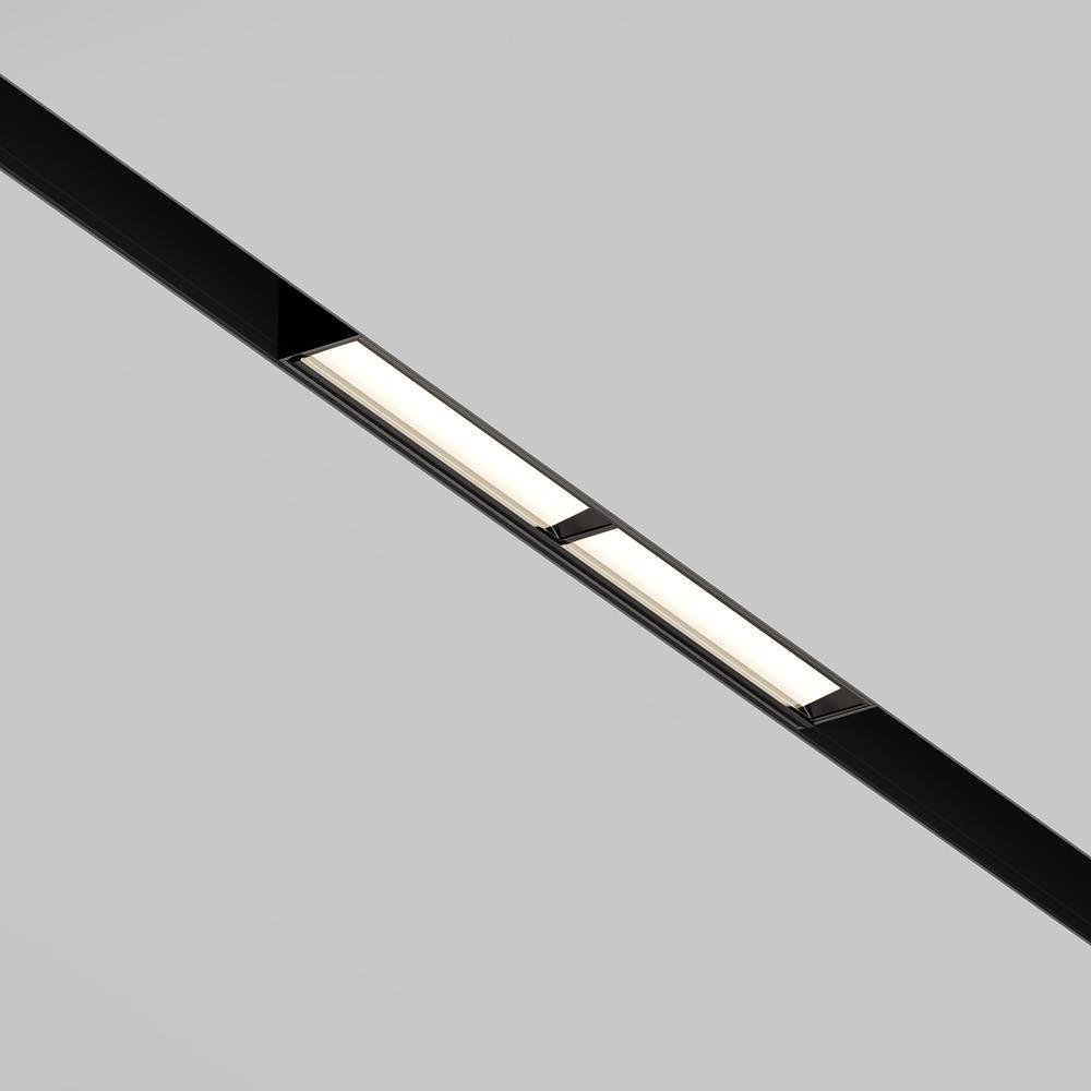 M TR106-4-12W-DS-B Svítidlo pro kolejnicový systém Parete 12W nastavitelná bílá 218lm černý hliník stmívatelné Bluetooth Exility - MAYTONI