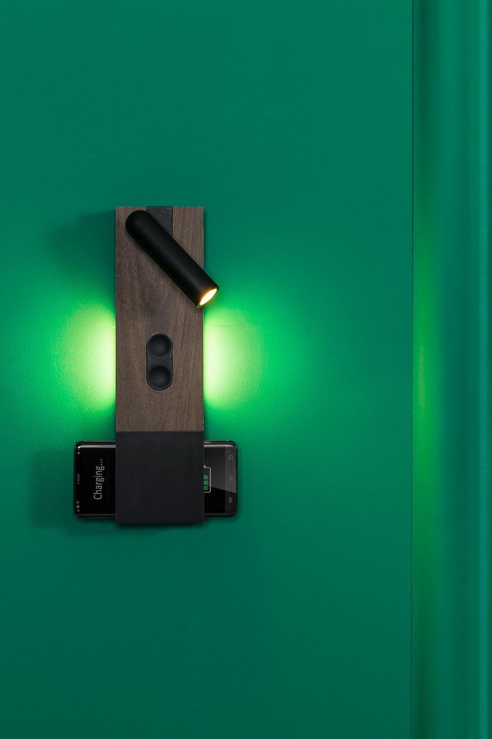 FARO 20332X VÝPRODEJ VZORKU - MAGOS nástěnná lampa, ořech - FARO (obrázek 4)