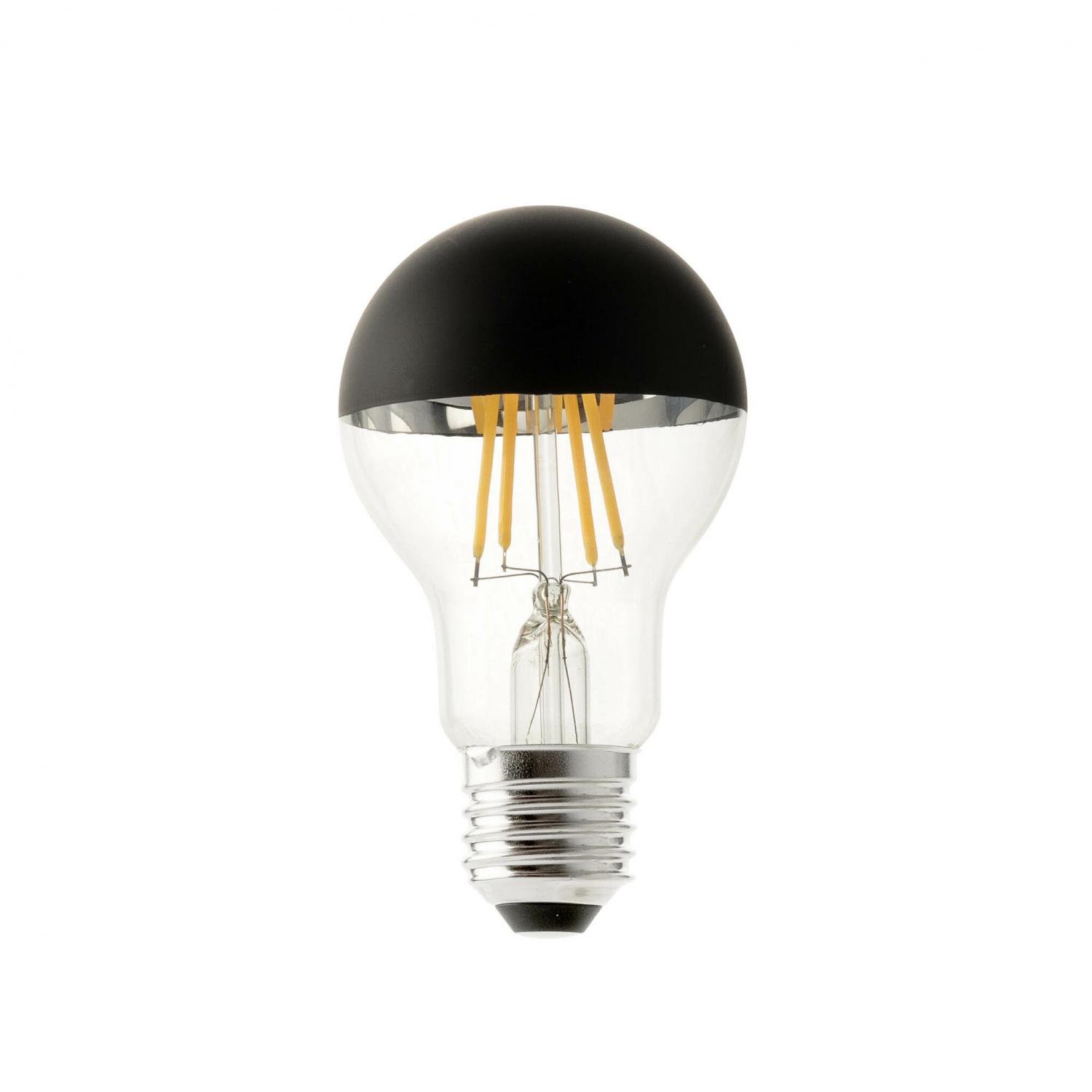 Levně FARO 17071 LED žárovka A60 dekorativní černá E27 4W 2700K - FARO