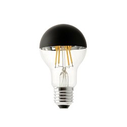 Obrázek pro produkt LED žárovka A60 dekorativní černá E27 4W 2700K - FARO
