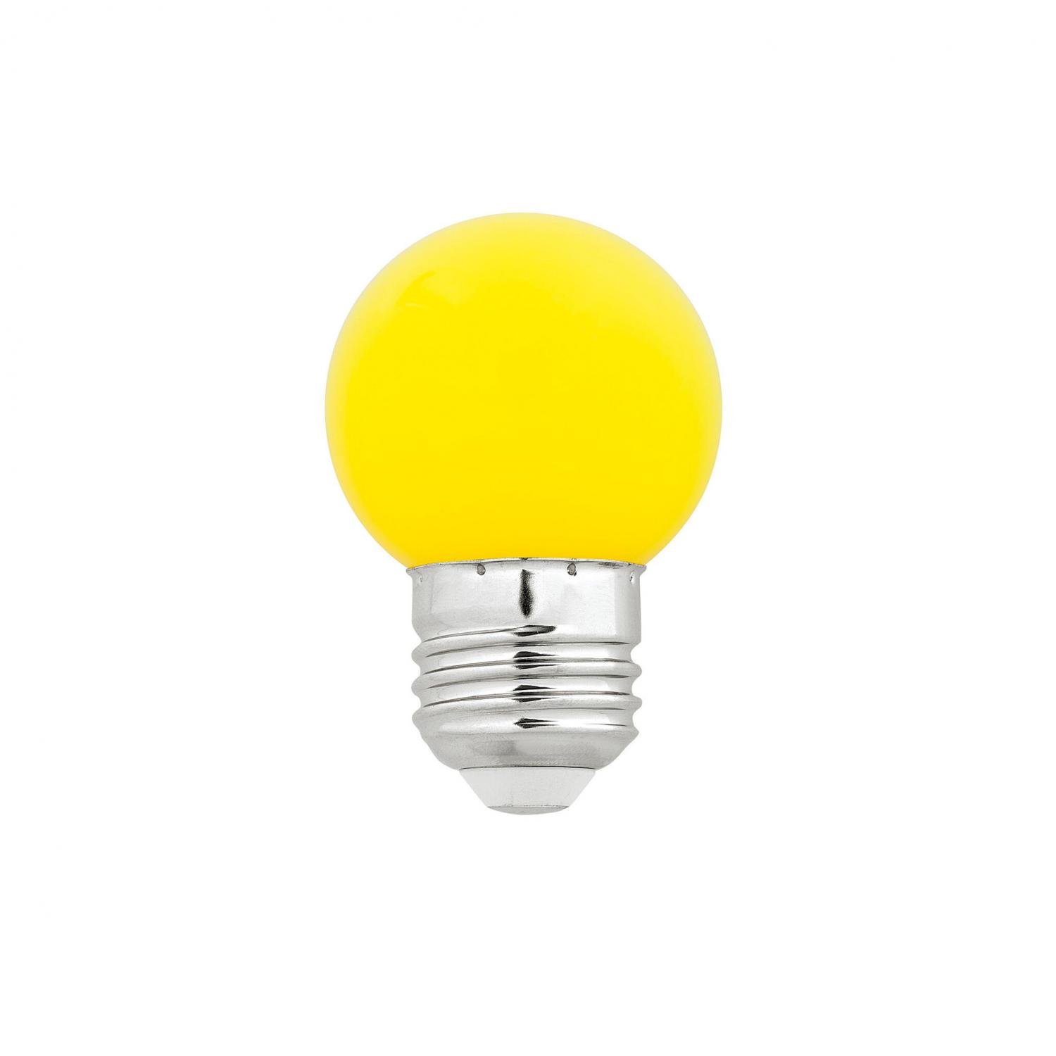 FARO 17475 LED žárovka G45 žlutá E27 1W - FARO
