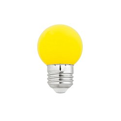 Obrázek pro produkt LED žárovka G45 žlutá E27 1W - FARO