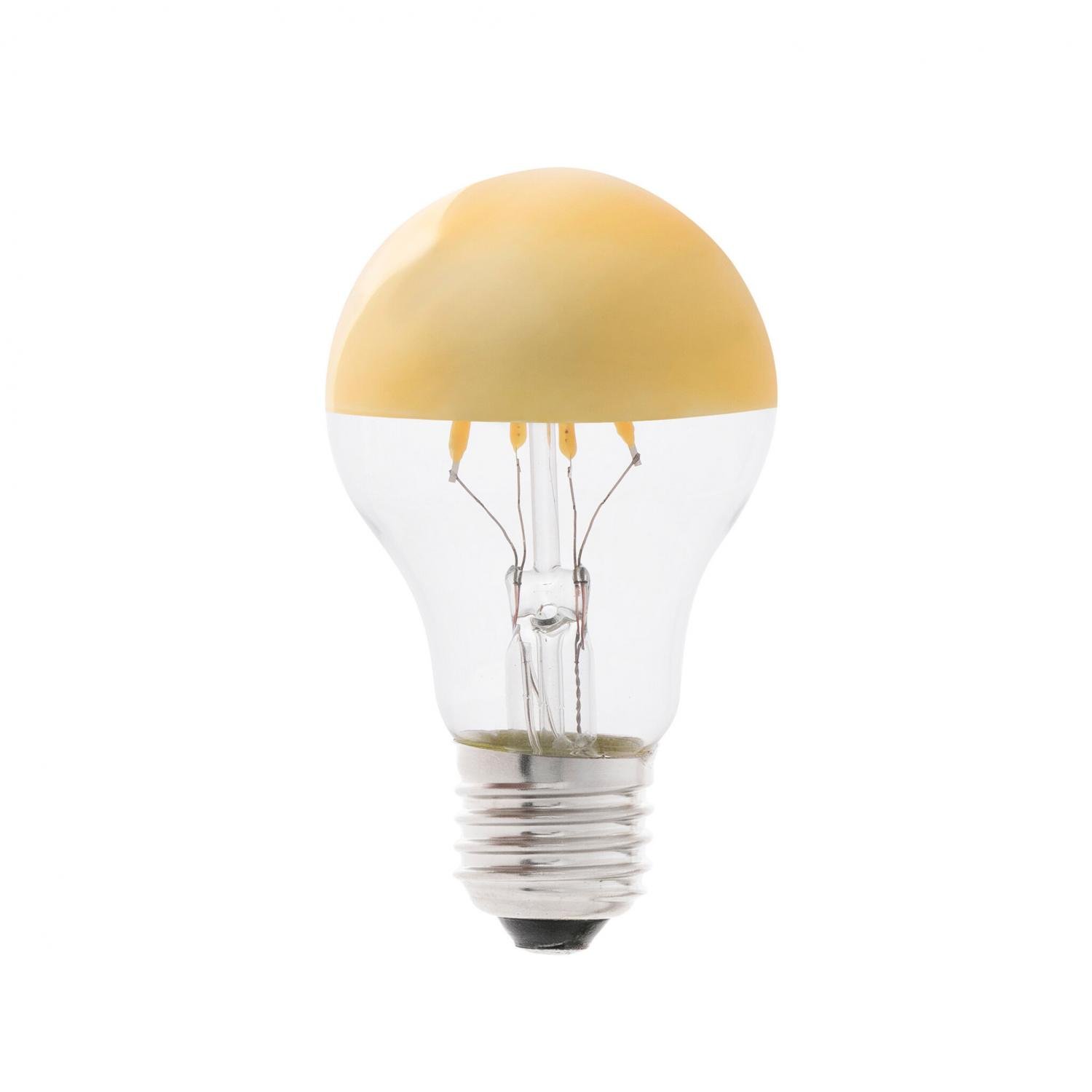 FARO 17496 LED žárovka A60 MIRROR GOLD E27 4W 2700K - FARO