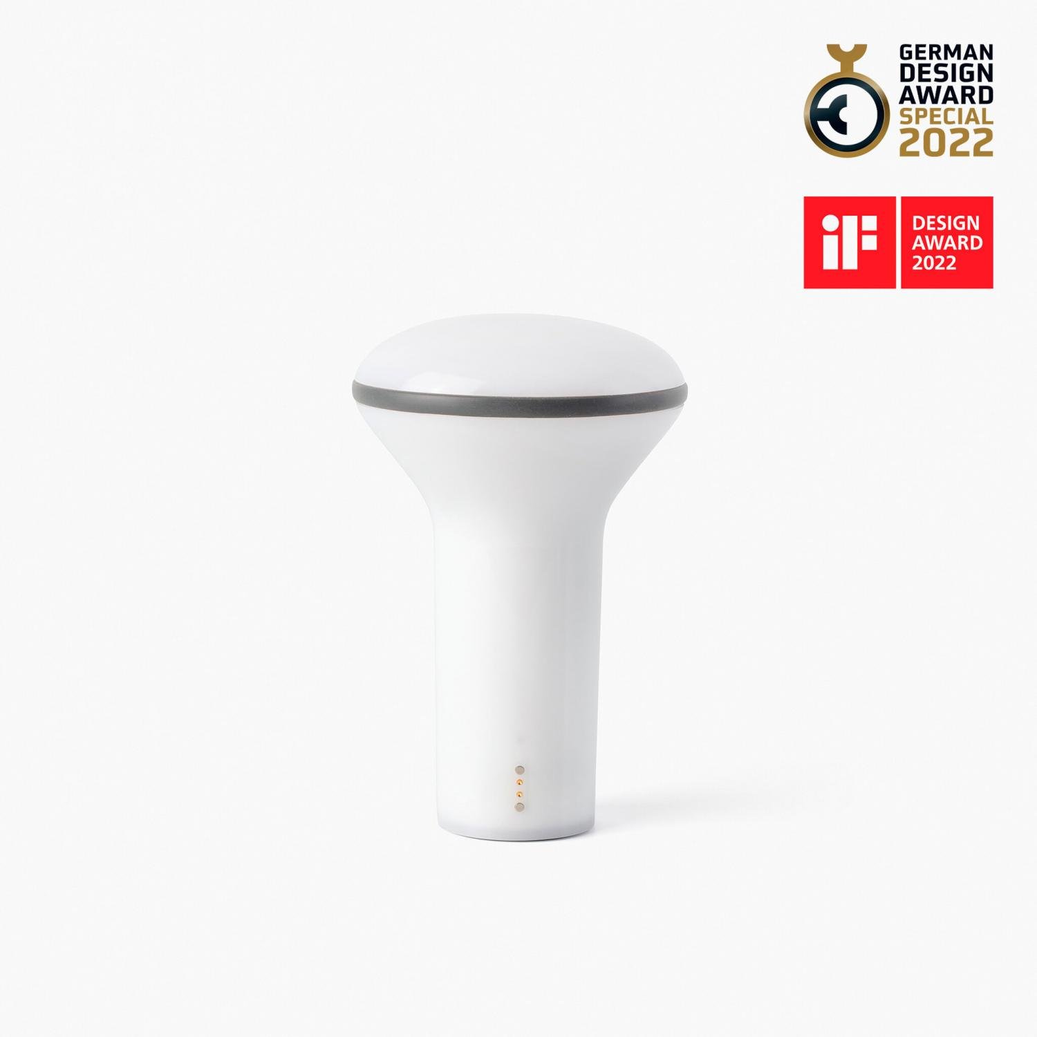 FARO 20208 BUDDY přenosná stolní lampa, šedá, 3W - FARO