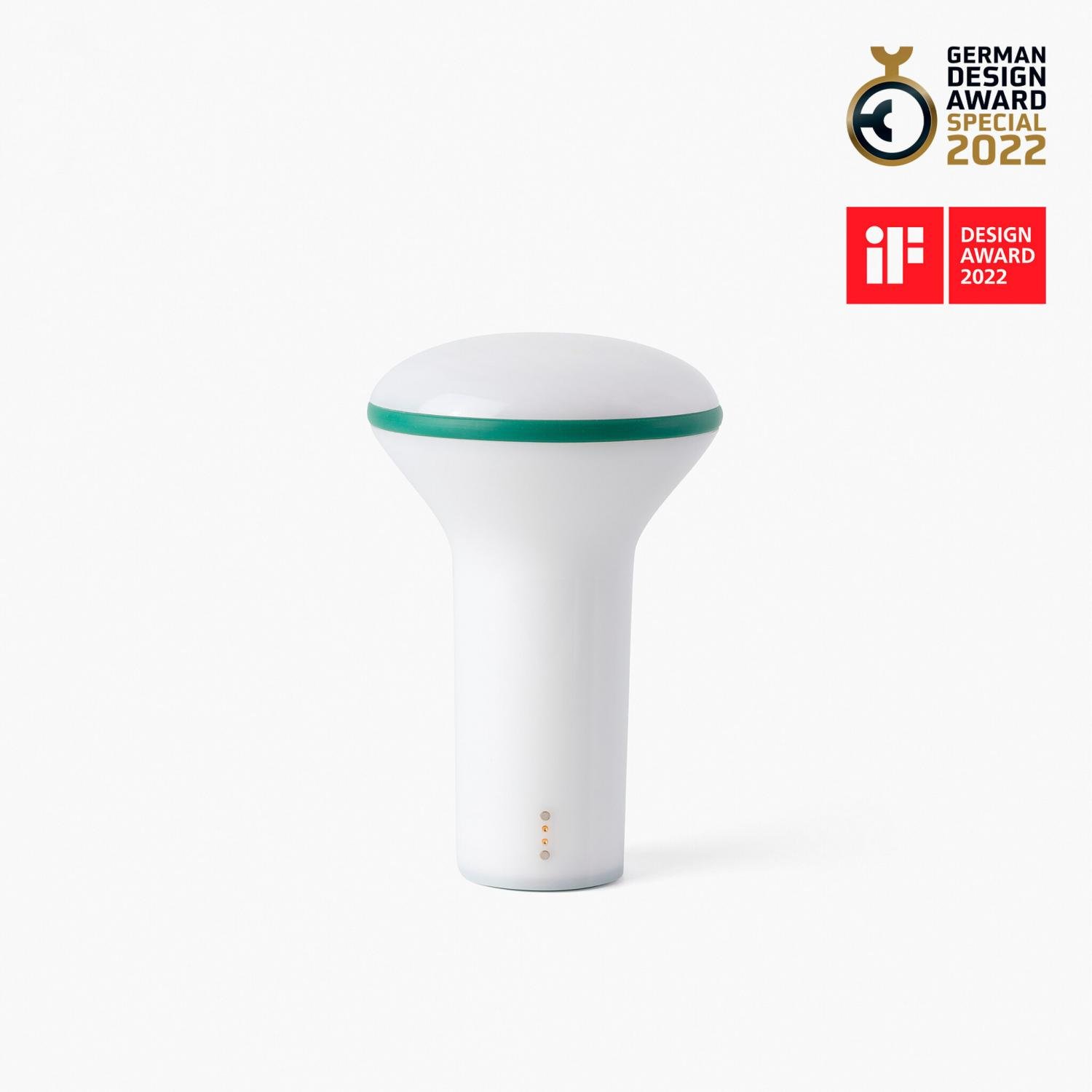 Levně FARO 20210 BUDDY přenosná stolní lampa, zelená, 3W - FARO