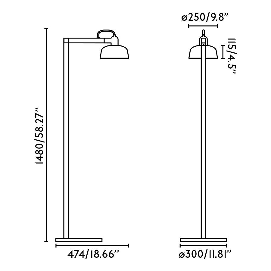 FARO 20336-119 TATAWIN stojací lampa, bílá - FARO (obrázek 6)