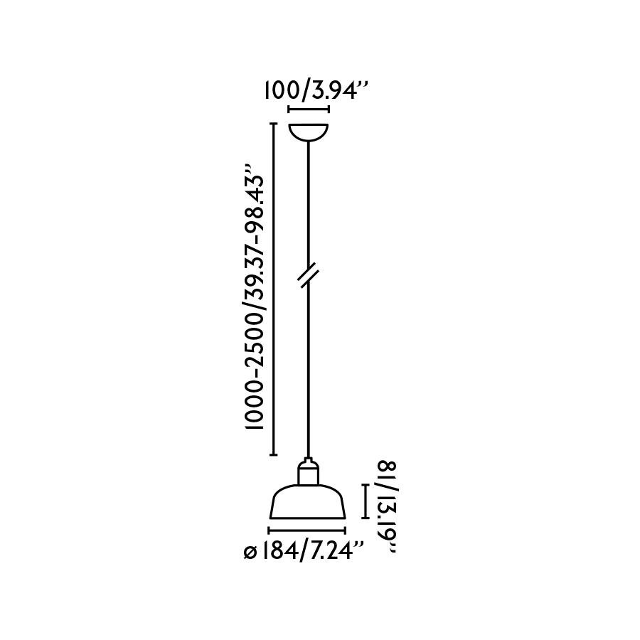 FARO 20339-117 TATAWIN S závěsné svítidlo, černá - FARO (obrázek 6)