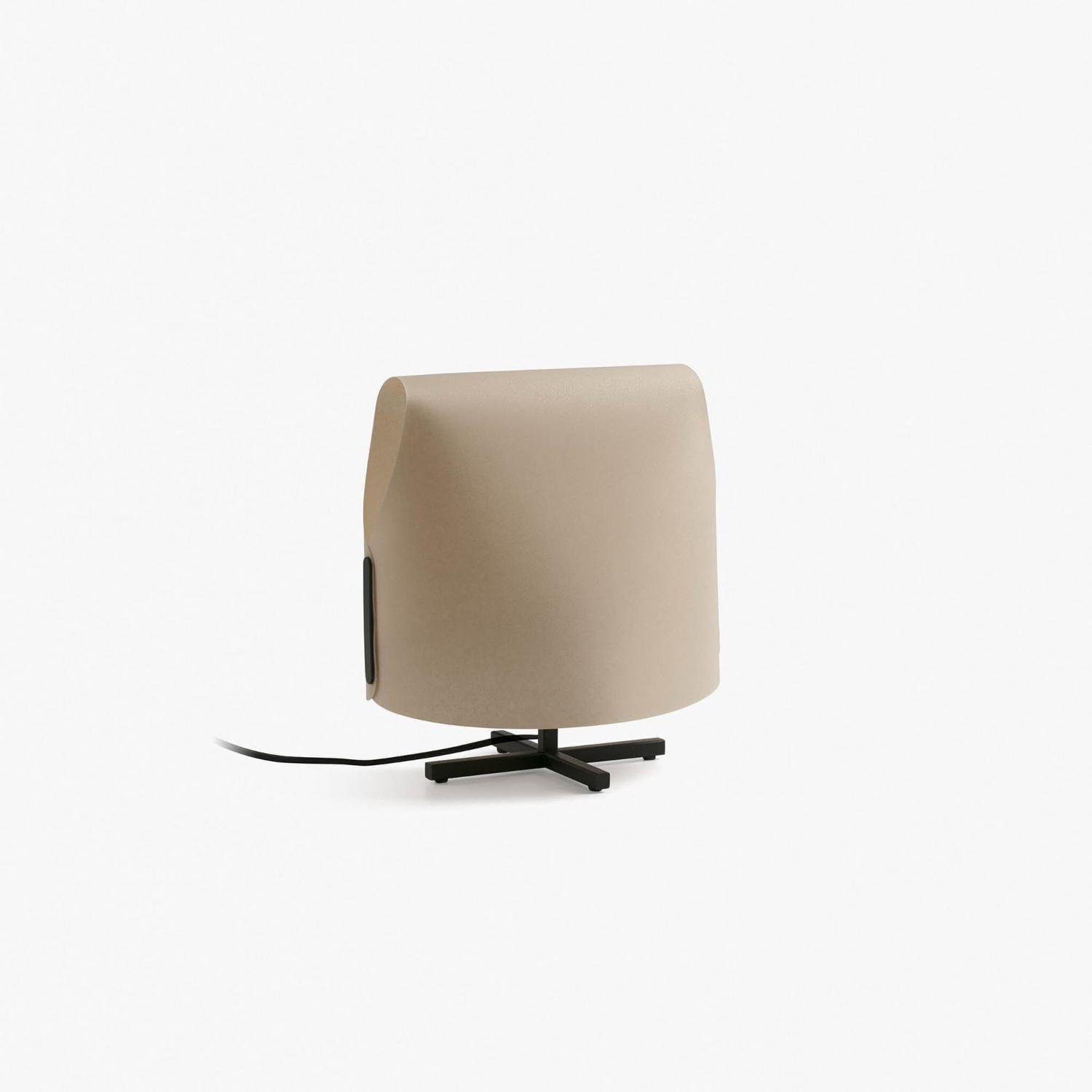 Levně FARO 23001-58 LUANG S stolní lampa, černá/hnědá - FARO