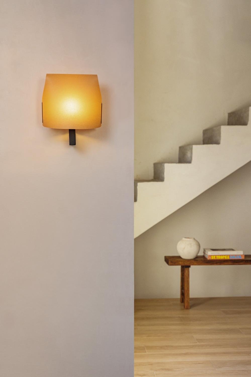 FARO 23004-58 LUANG nástěnné svítidlo, černá/hnědá - FARO (obrázek 3)