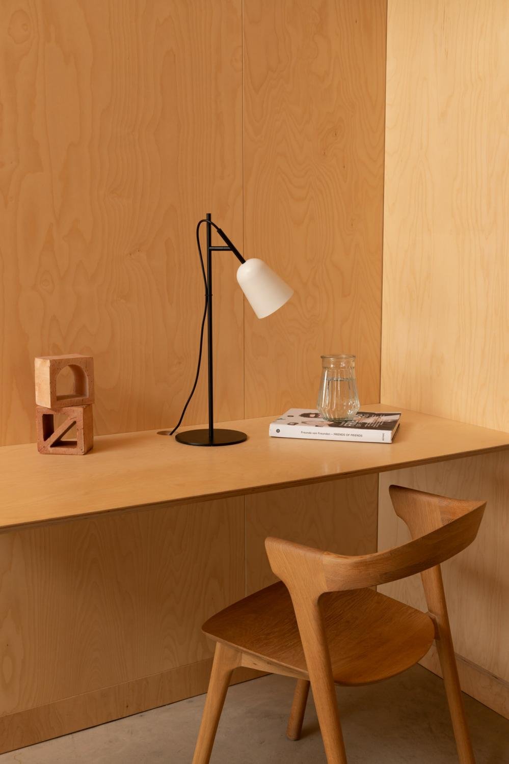 FARO 28252 STUDIO stolní lampa, bílá - FARO (obrázek 3)