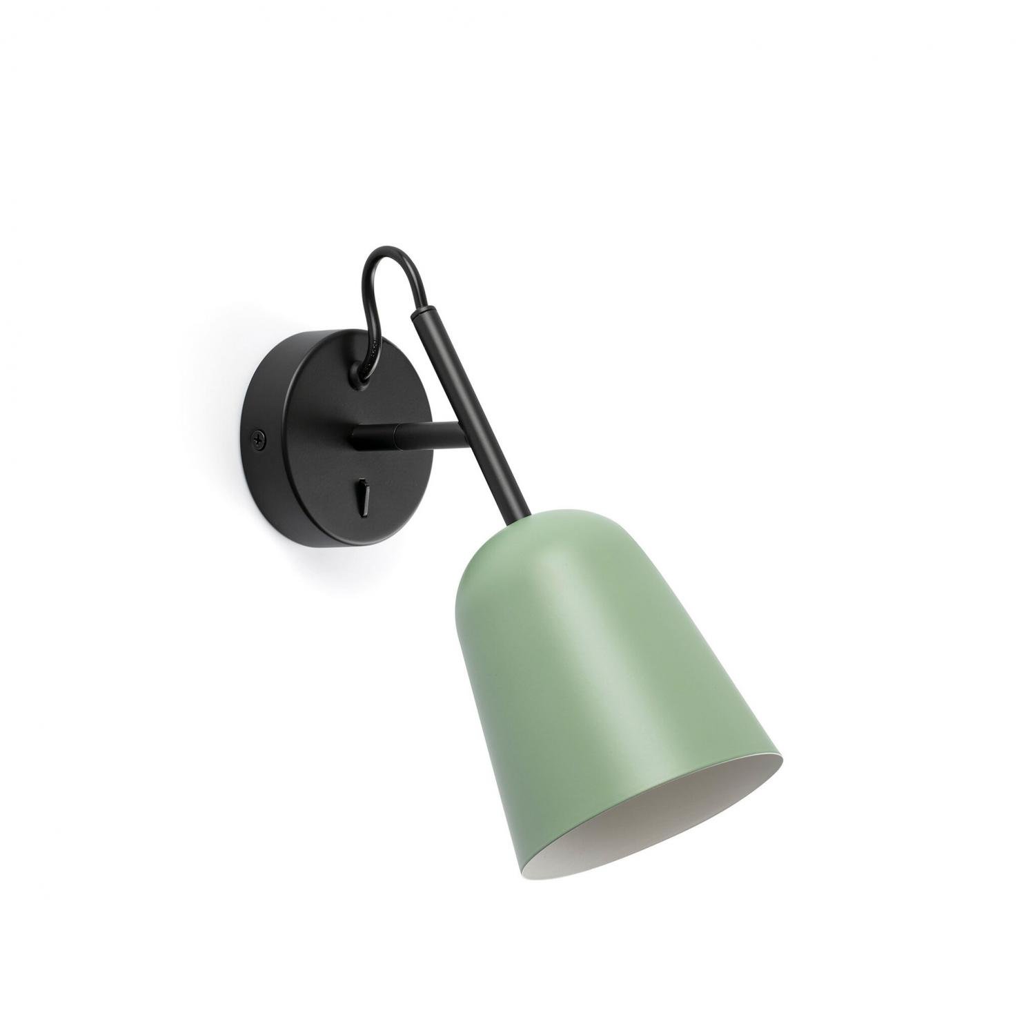 Levně FARO 28259 STUDIO nástěnné svítidlo, zelená - FARO