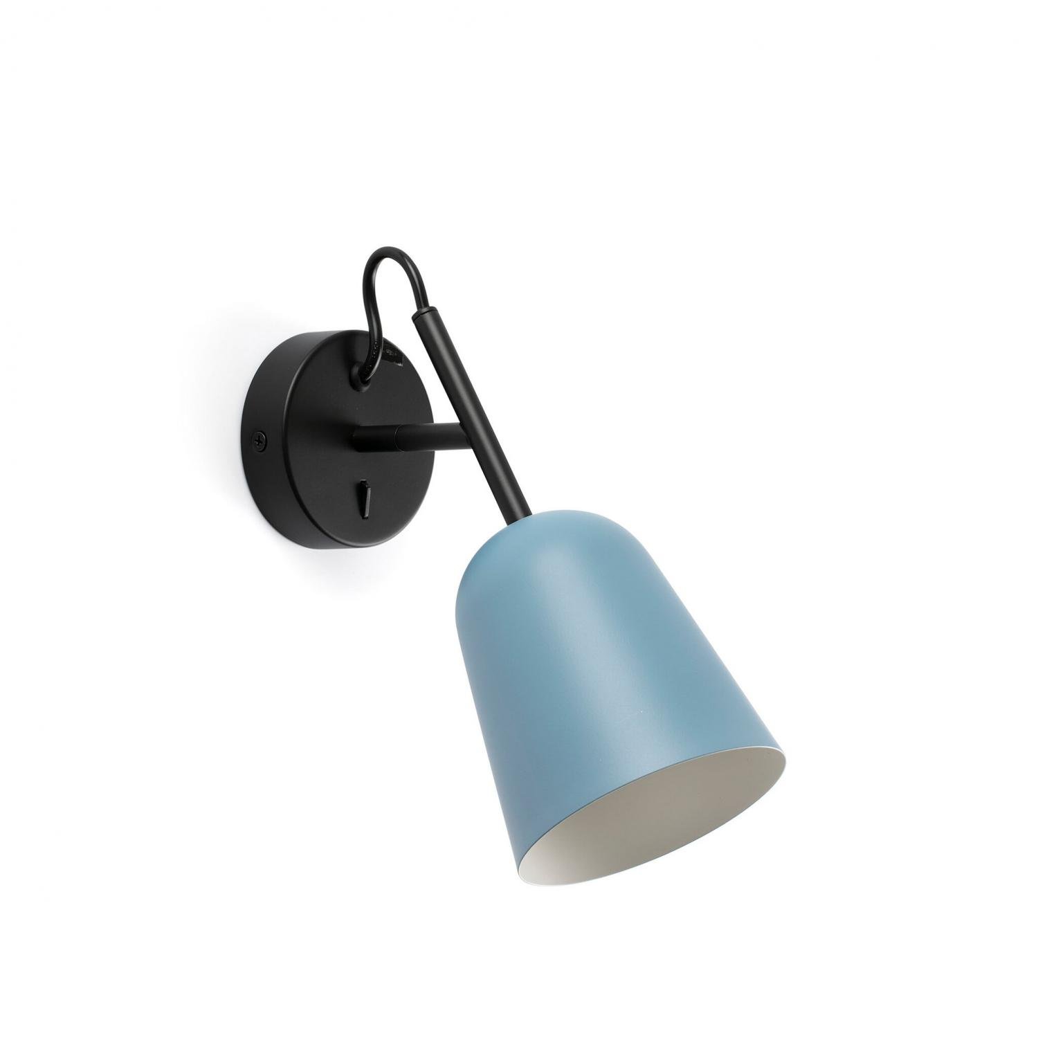 Levně FARO 28274 STUDIO nástěnné svítidlo, modrá - FARO