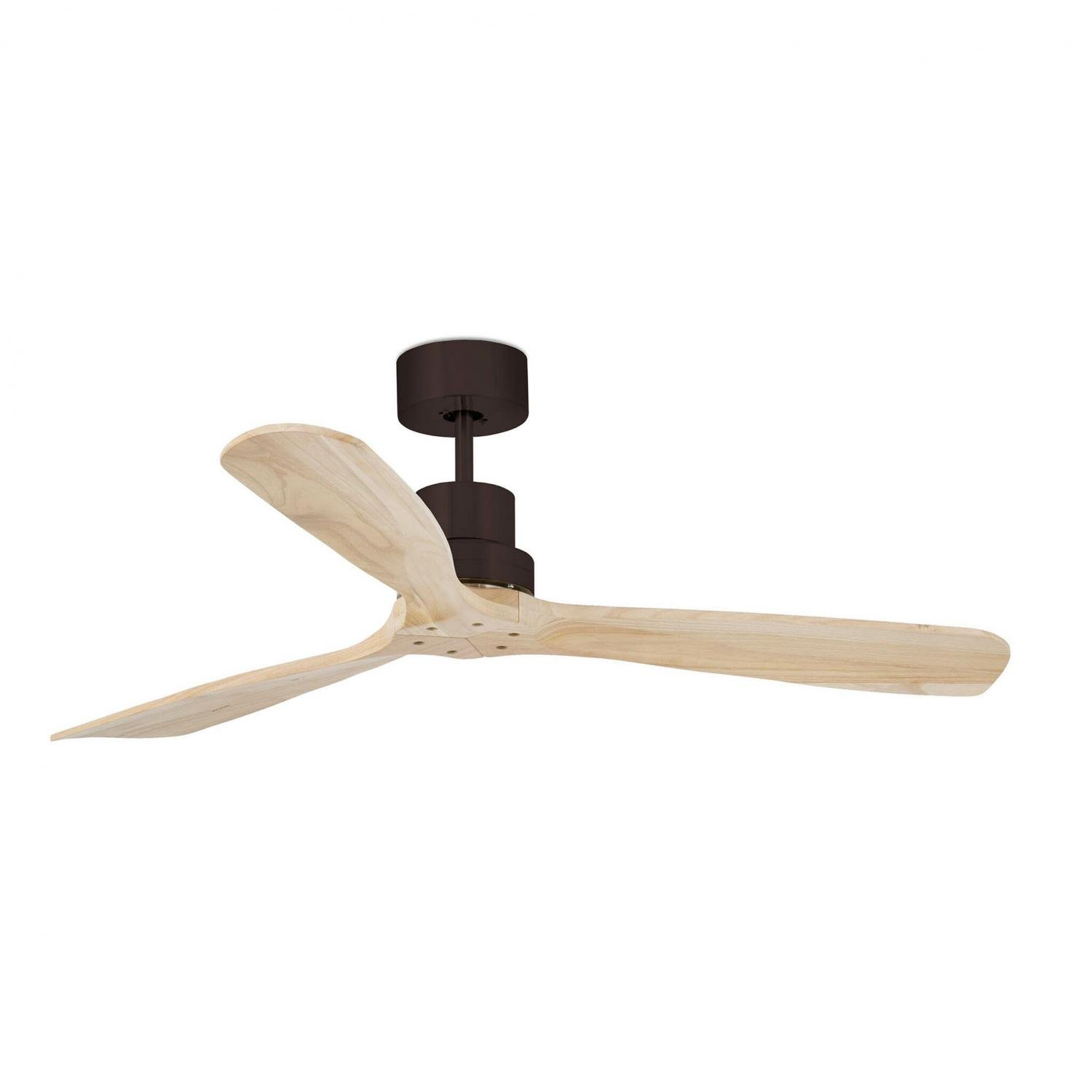 Levně FARO 33562DC LANTAU L stropní ventilátor, hnědá/borovice s DC motorem - FARO