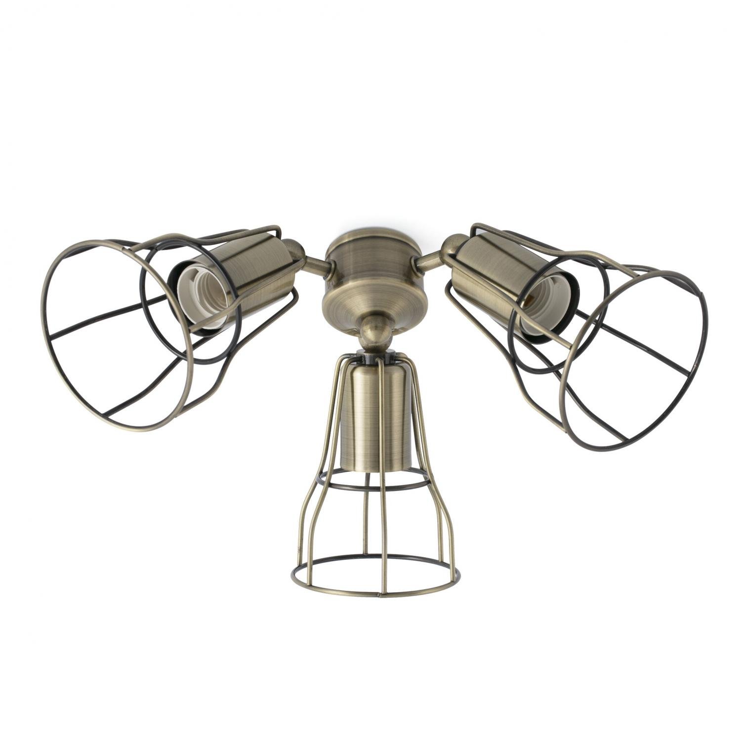Levně FARO 33717 sada osvětlení zlatá pro ventilátory YAKARTA - FARO