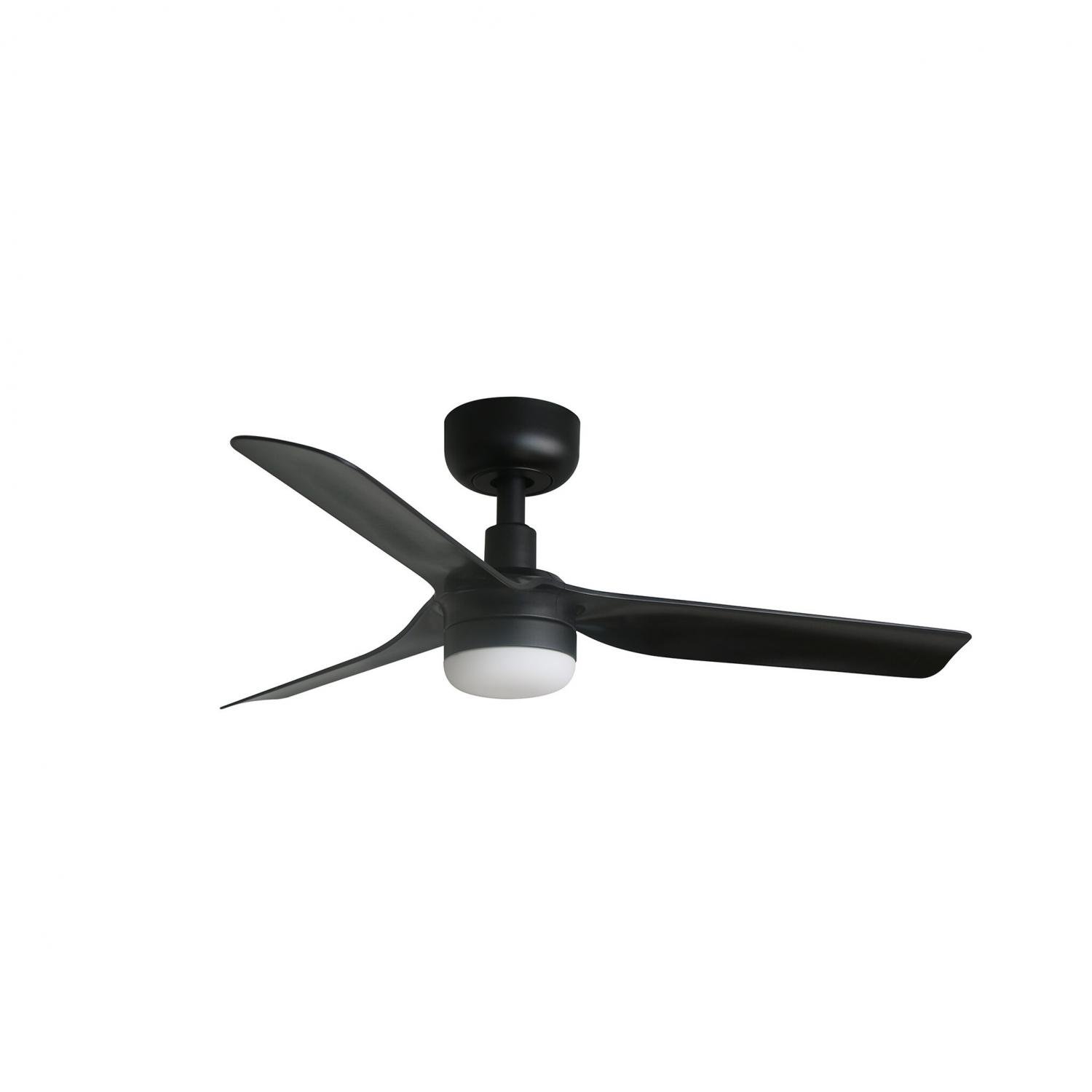 Levně FARO 33822-1TW MINI PUNT S LED stropní ventilátor, černá s DC motorem - FARO