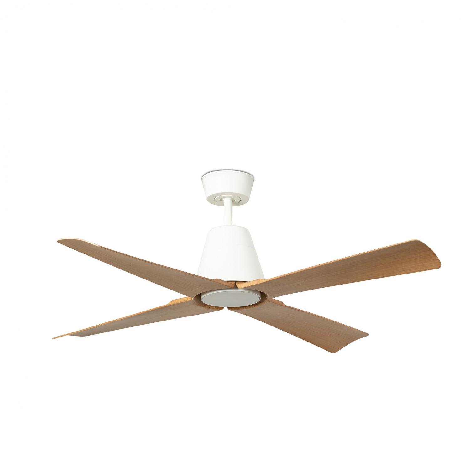 Levně FARO 34105-130 TYPHOON M LED LED stropní ventilátor bílá/dřevo - FARO