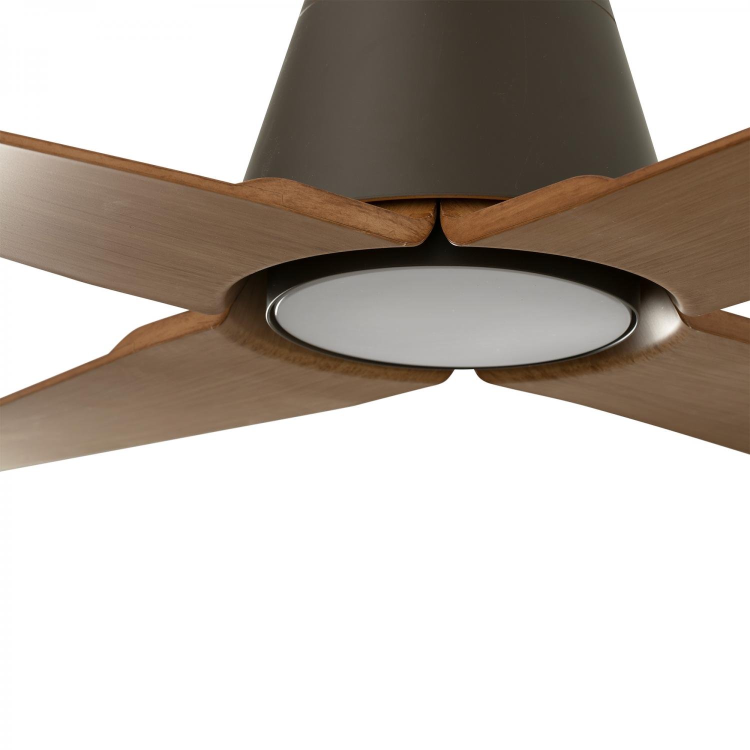 FARO 34106-130 TYPHOON M LED LED stropní ventilátor, hnědá/dřevo - FARO (obrázek 3)