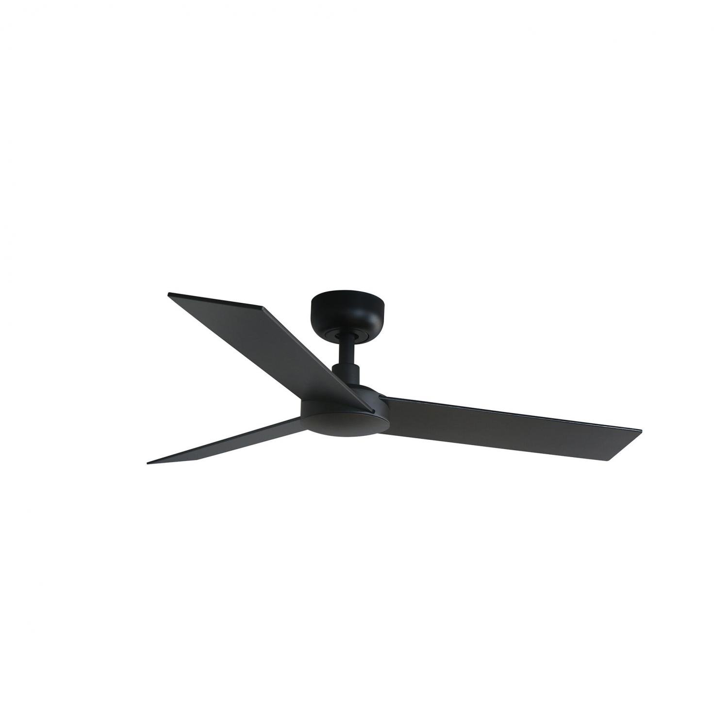 Levně FARO 34296 RUDDER S stropní ventilátor, černá/ořech - FARO