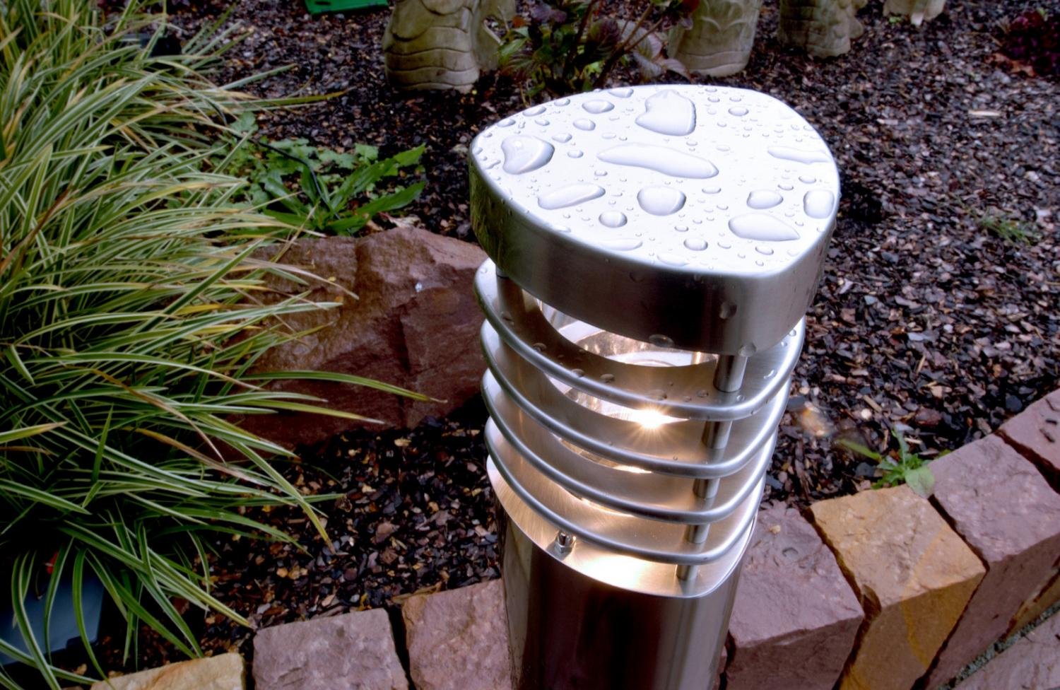 Obrázek produktu Venkovní stojací lampa Estada ušlechtilá ocel - LIGHT IMPRESSIONS 2 Obrázek produktu Venkovní stojací lampa Estada ušlechtilá ocel - LIGHT IMPRESSIONS 2