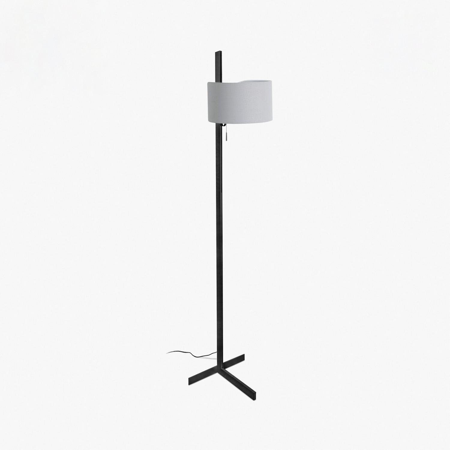 FARO 57211-03 STAND UP stojací lampa, černá a šedá - FARO