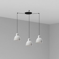 Obrázek pro produkt VENICE závěsné svítidlo 3x žárovka, bílá - FARO