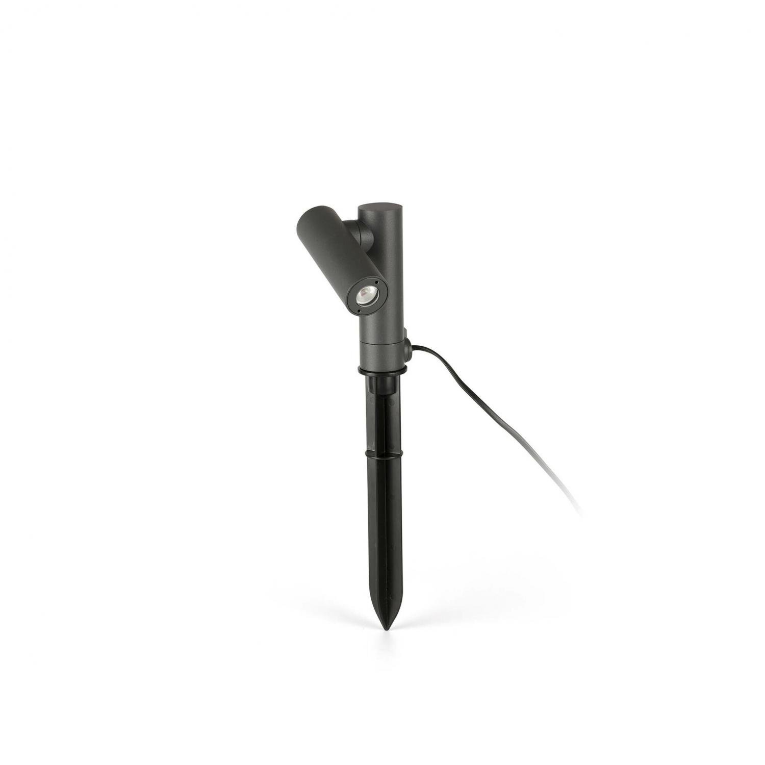Levně FARO 70787 SPY 145 lampa se zápichem, tmavá šedá - FARO
