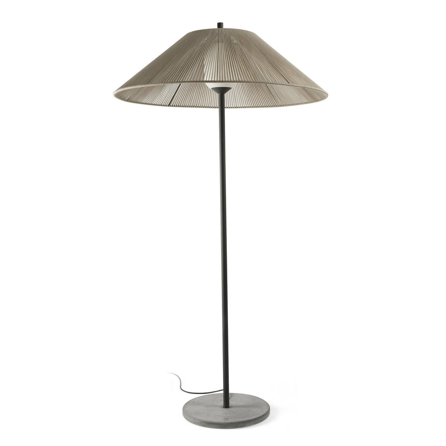 FARO 71569-10 SAIGON OUT C100 stojací lampa, šedá/béžová 2M - FARO