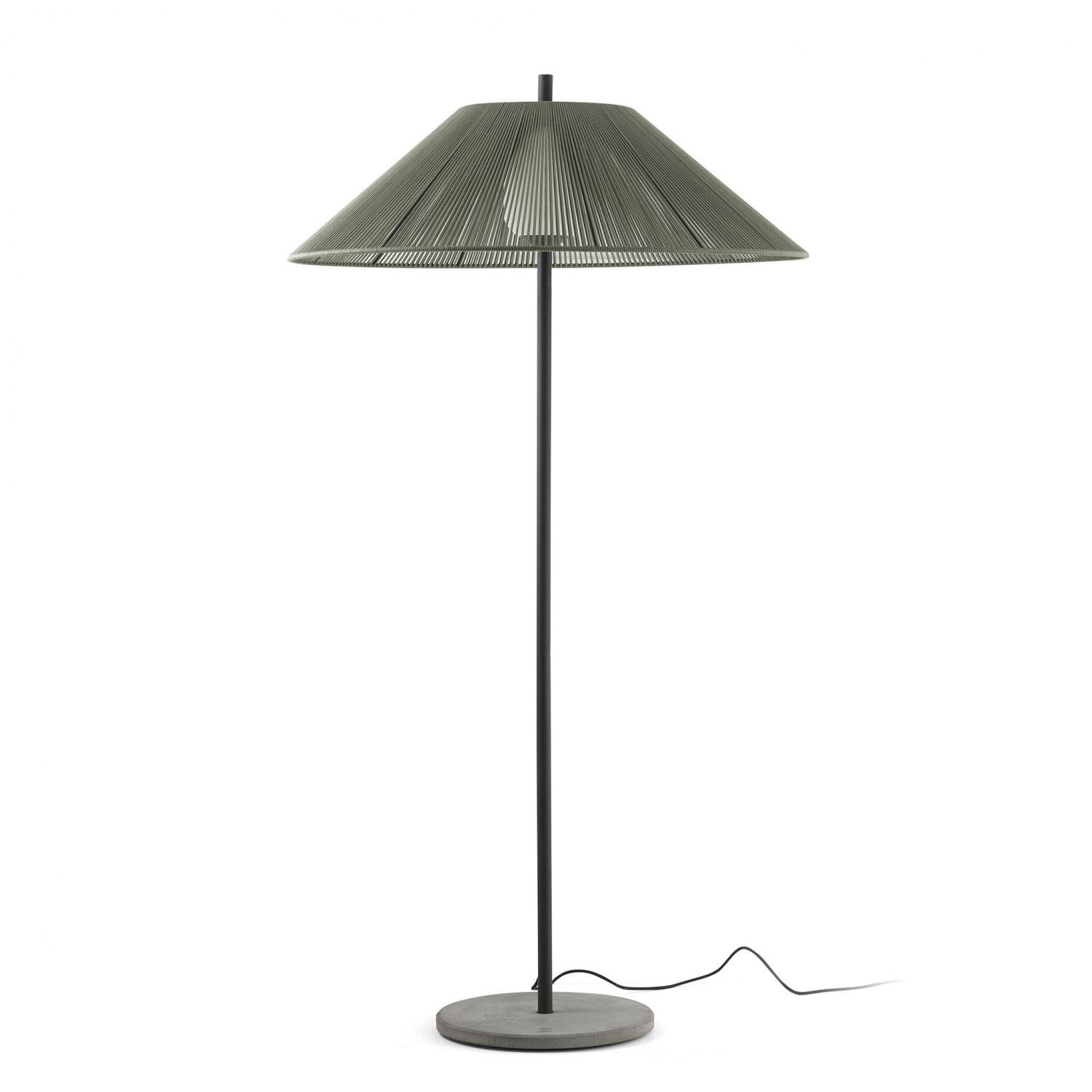 FARO 71569-12 SAIGON OUT stojací lampa, olivová zelená 2M C100 - FARO
