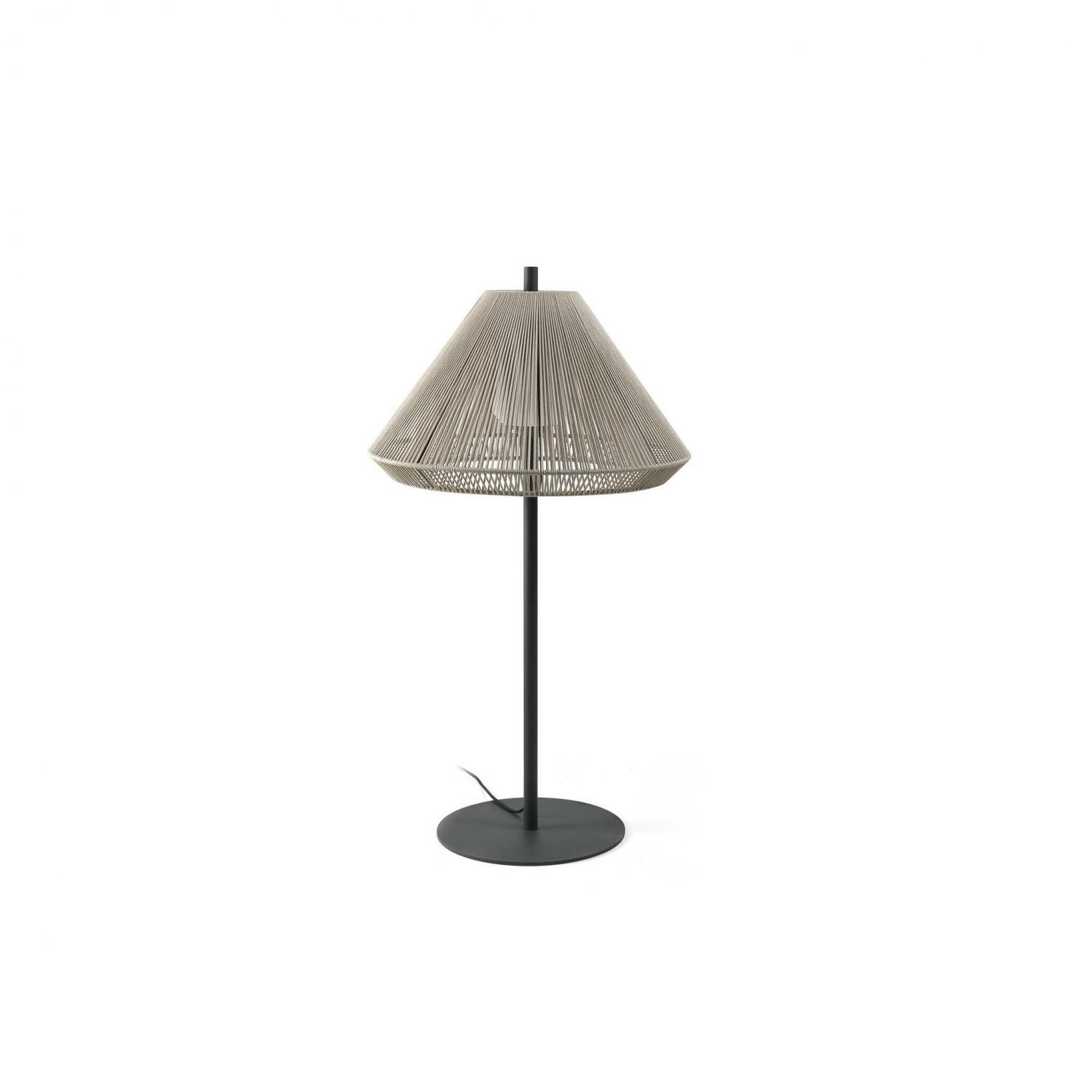 Levně FARO 71575-09 SAIGON OUT 1200 C70 stojací lampa, šedá/béžová - FARO