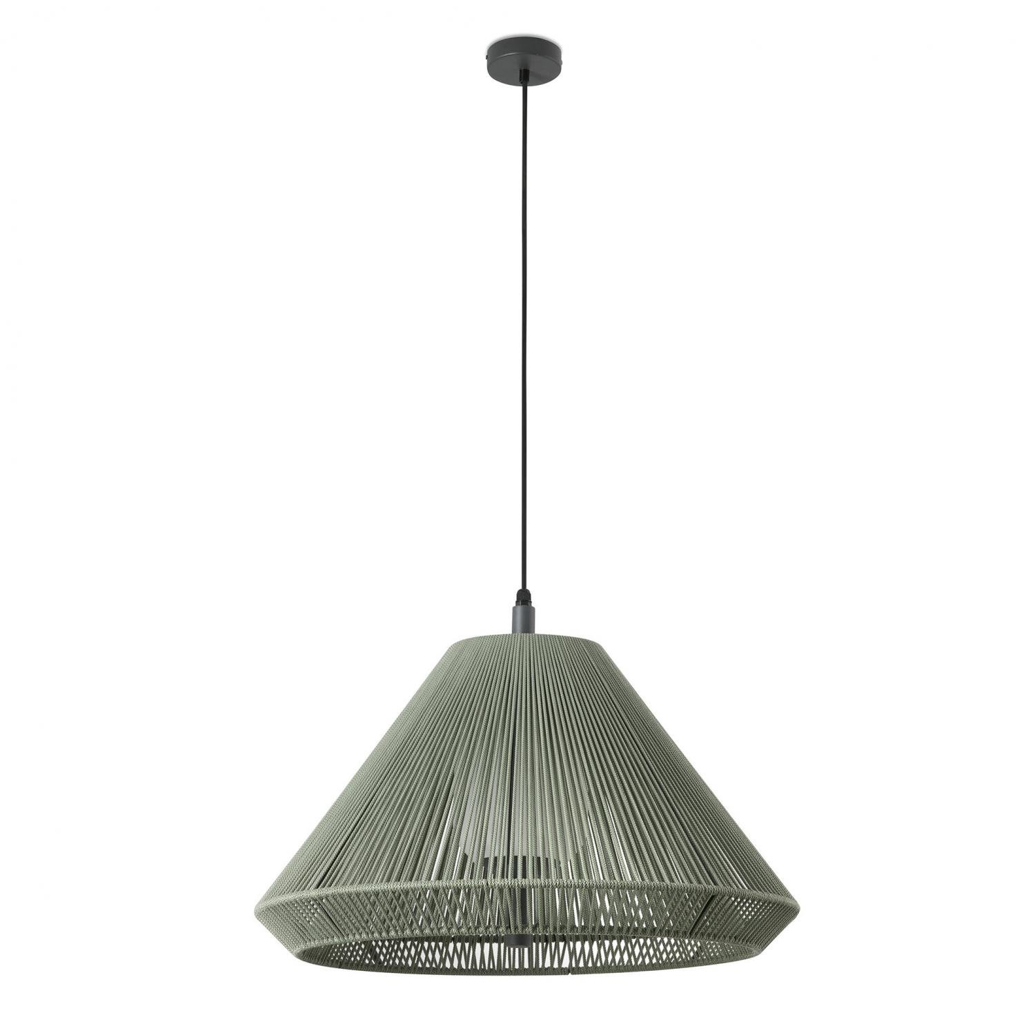 Levně FARO 71579C-11 SAIGON OUT C70 závěsné svítidlo, olivová zelená - FARO