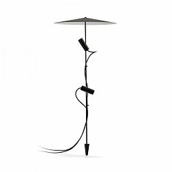 Obrázek pro produkt CLAP 1030 lampa se zápichem, černá 2x6W 3000K 38st. se stínítkem - FARO