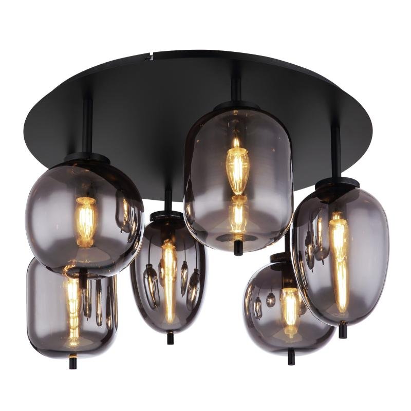 GLO 15345-6D BLACKY 15345-6D Stropní svítidlo - GLOBO