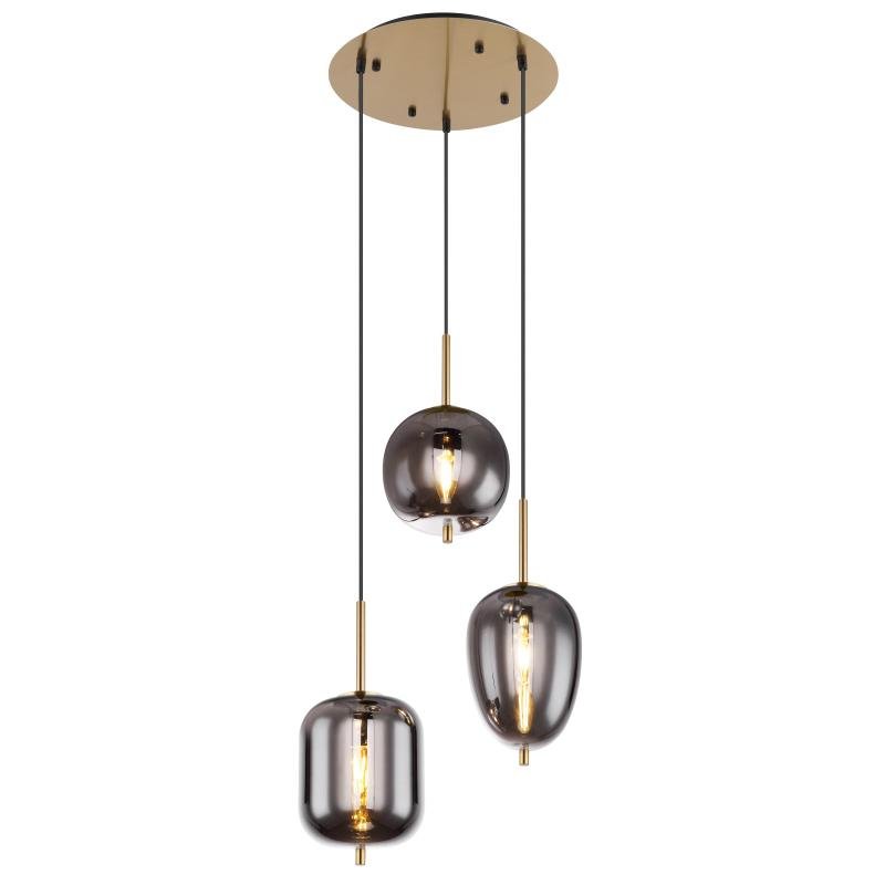 GLO 15345-3MM BLACKY I 15345-3MM Závěsné svítidlo - GLOBO