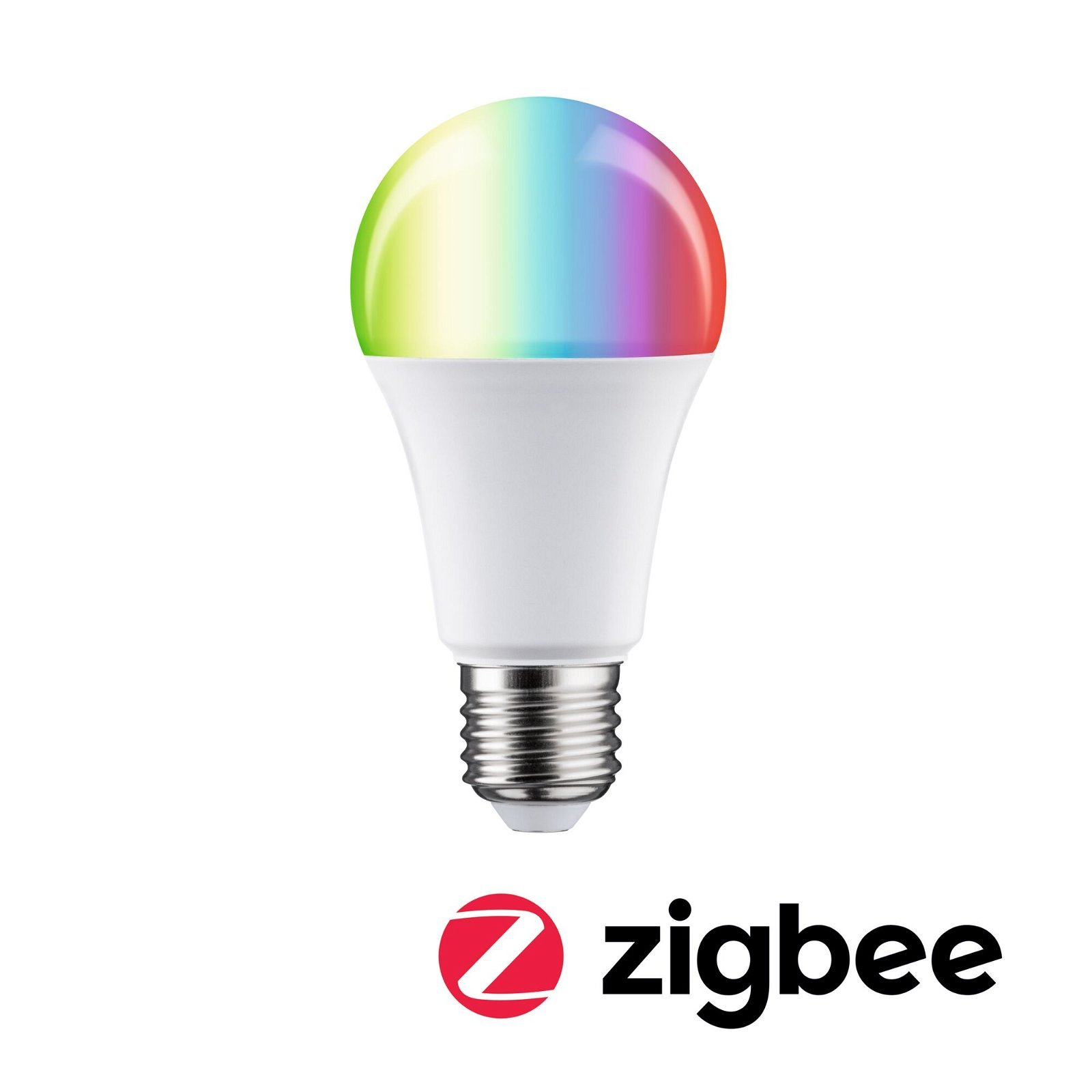 P 29144 Standard 230V Smart Home Zigbee 3.0 LED žárovka E27 9W RGBW+ stmívatelné mat - PAULMANN